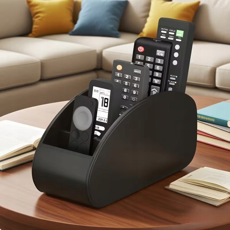 ORGANIZER BLACK TV REMOTE CONTROL STAND PHONE BOX CONTAINER AKCESORIA Packaging status original