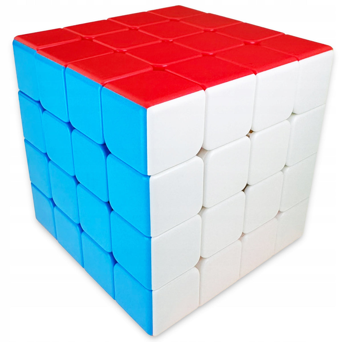 ORIGINAL 4x4 CUBE ADJUSTABLE FAST 4x4x4 LOGIC CUBE + STAND Packaging status original