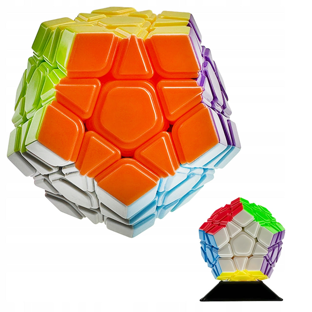 ORIGINAL ADJUSTABLE MEGAMINX CUBE QUICK CUBE + STAND FREEBIE Manufacturer code KOSTKA LOGICZNA MEGAMINX MOYU PREMIUM NEY227