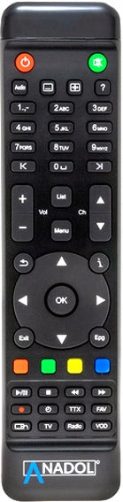 ORIGINAL REMOTE CONTROL FOR ANADOL MULTIBOX 4K COMBO/TWIN