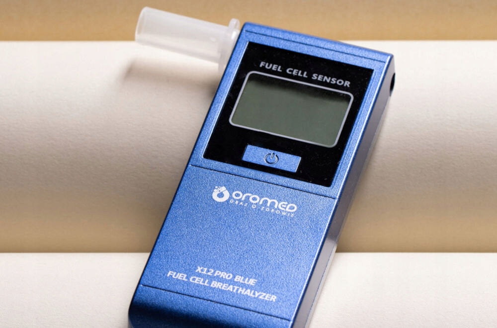 ORO-MED X12 Pro Blue breathalyzer Model X12 Pro Blue