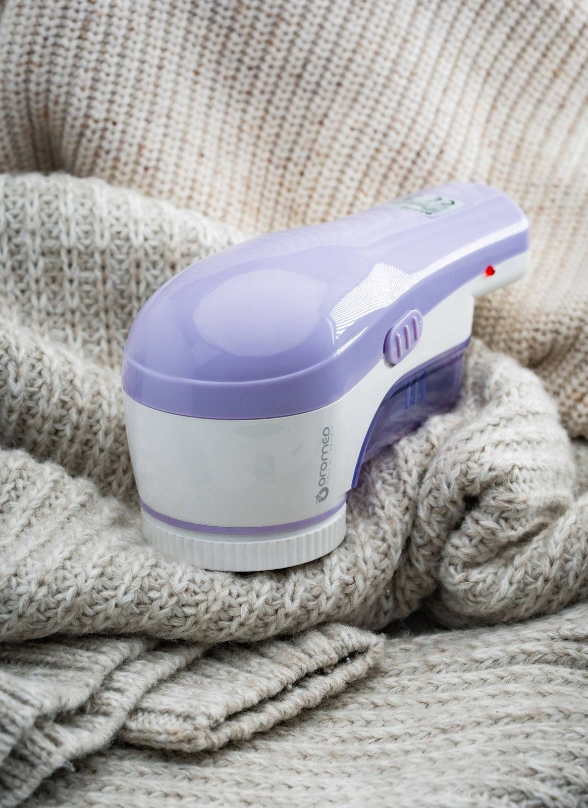 ORO-SHAVER USB-C Cordless SWEATER CLOTHES SHAVER purple Manufacturer code 5905972127821