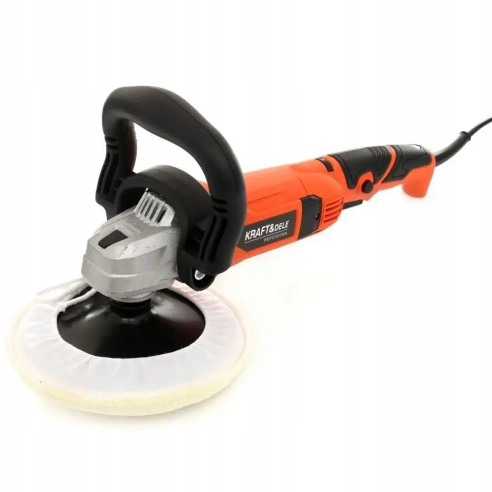 OSCILLATING CAR POLISHER FOR PAINT WITH ADJUSTABLE SPEED 2600W Product weight with unit packaging 2.5 kg
