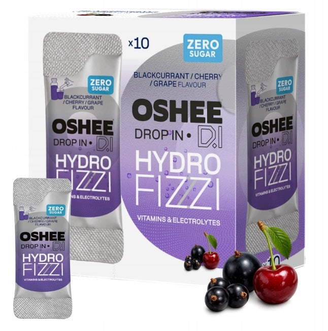 OSHEE Drop in Hydrofizzi ZERO MIX dissolving powder 40 sachets Packaging status original