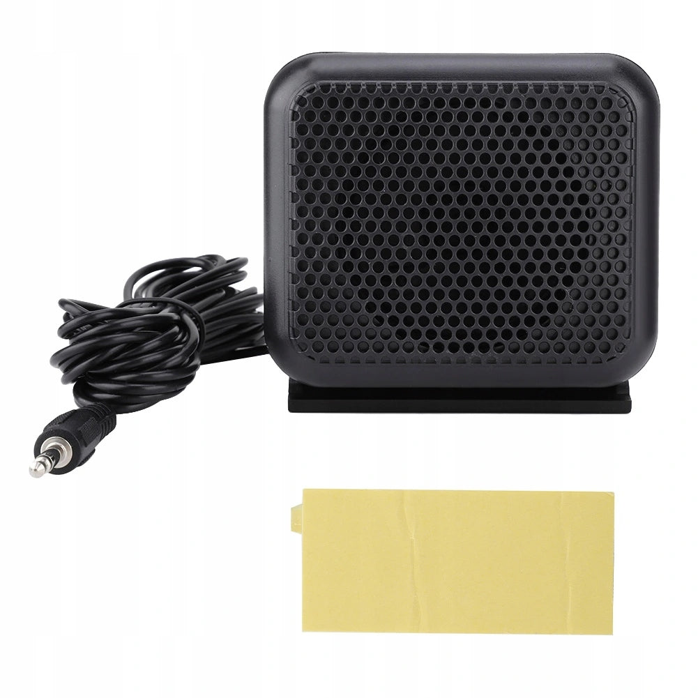 OUTDOOR CAR RADIO SPEAKER PORTABLE WIRED BLACK Packaging status original
