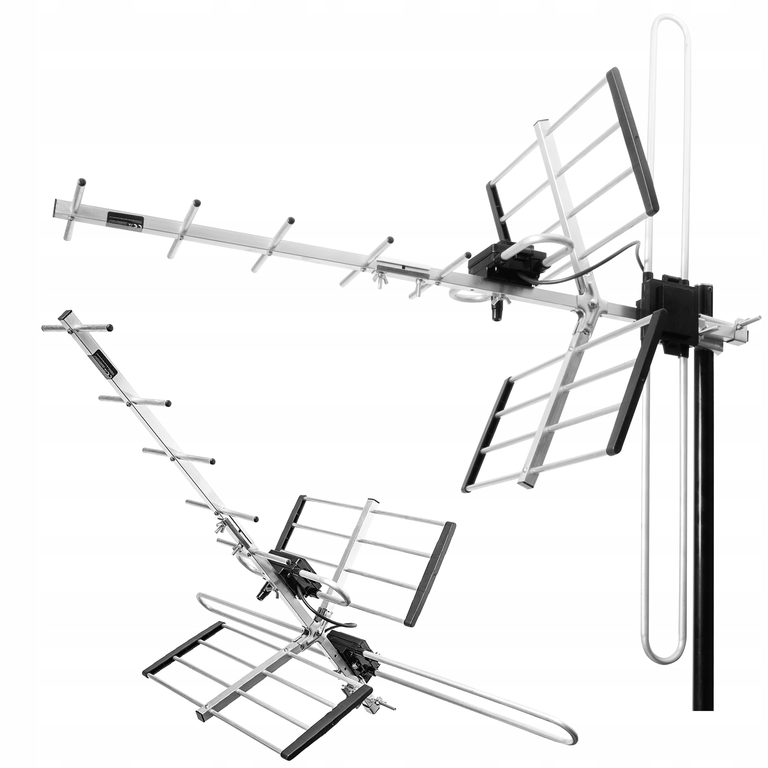 OUTDOOR DIRECTIONAL TV ANTENNA TERRESTRIAL COMBO MUX8 DVB-T2 4K ULTRA HD LTE