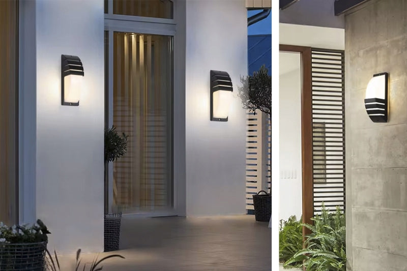OUTDOOR GARDEN FACADE WALL LAMP WATERPROOF E27 IP54 Light source power 20 W