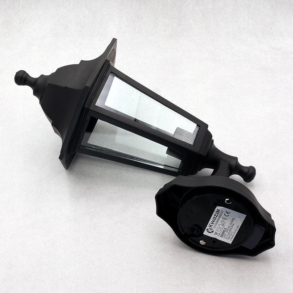 OUTDOOR GARDEN LAMP LANTERN WITH MOTION AND DUSK SENSOR UP TO E27 Manufacturer code 6647