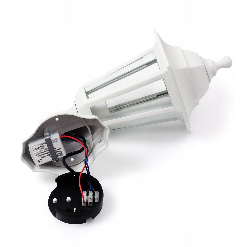 OUTDOOR GARDEN LAMP WITH MOTION AND DUSK SENSOR E27 Collection ERANO
