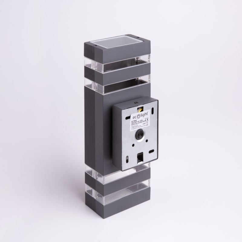 OUTDOOR GARDEN WALL LAMP 2x GU10 IP54 Power supply mains