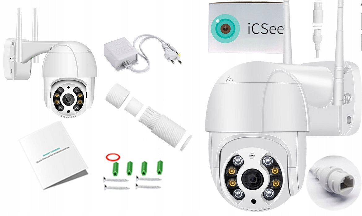 OUTDOOR IP WIFI CAMERA 8MP 4K 4x ZOOM ULTRA HD DETECTION 8MPx Manufacturer code 937 kamera zewnętrzna