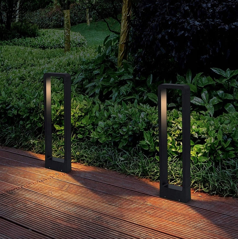 OUTDOOR LED GARDEN LAMP RIO 7W 80CM STANDING ANTHRACITE Power supply mains