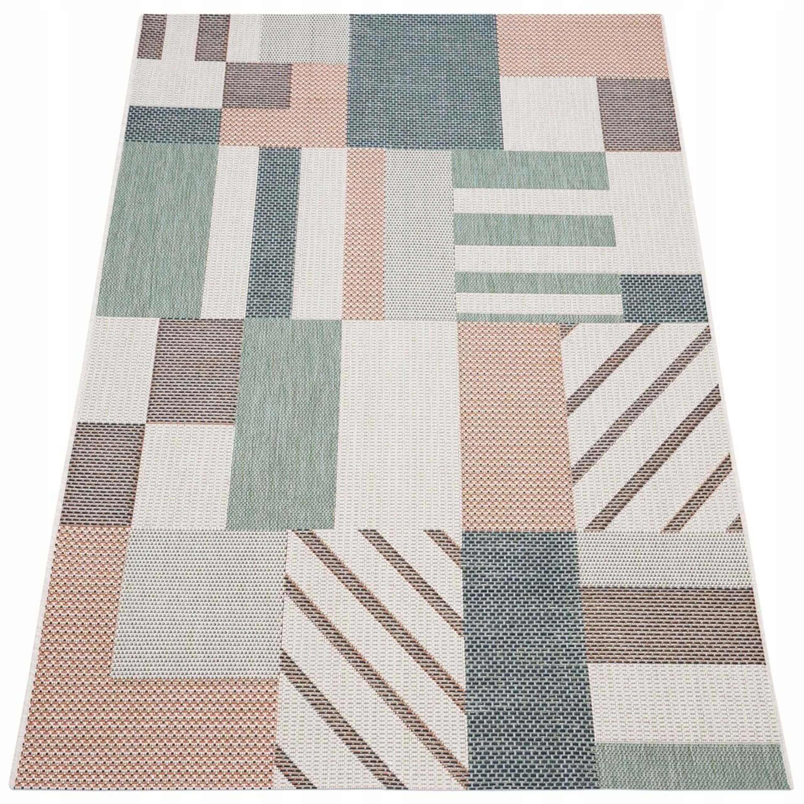 OUTDOOR PATIO RUG 120X170 WATERPROOF GARDEN FOR TERRACE BALCONY MAT