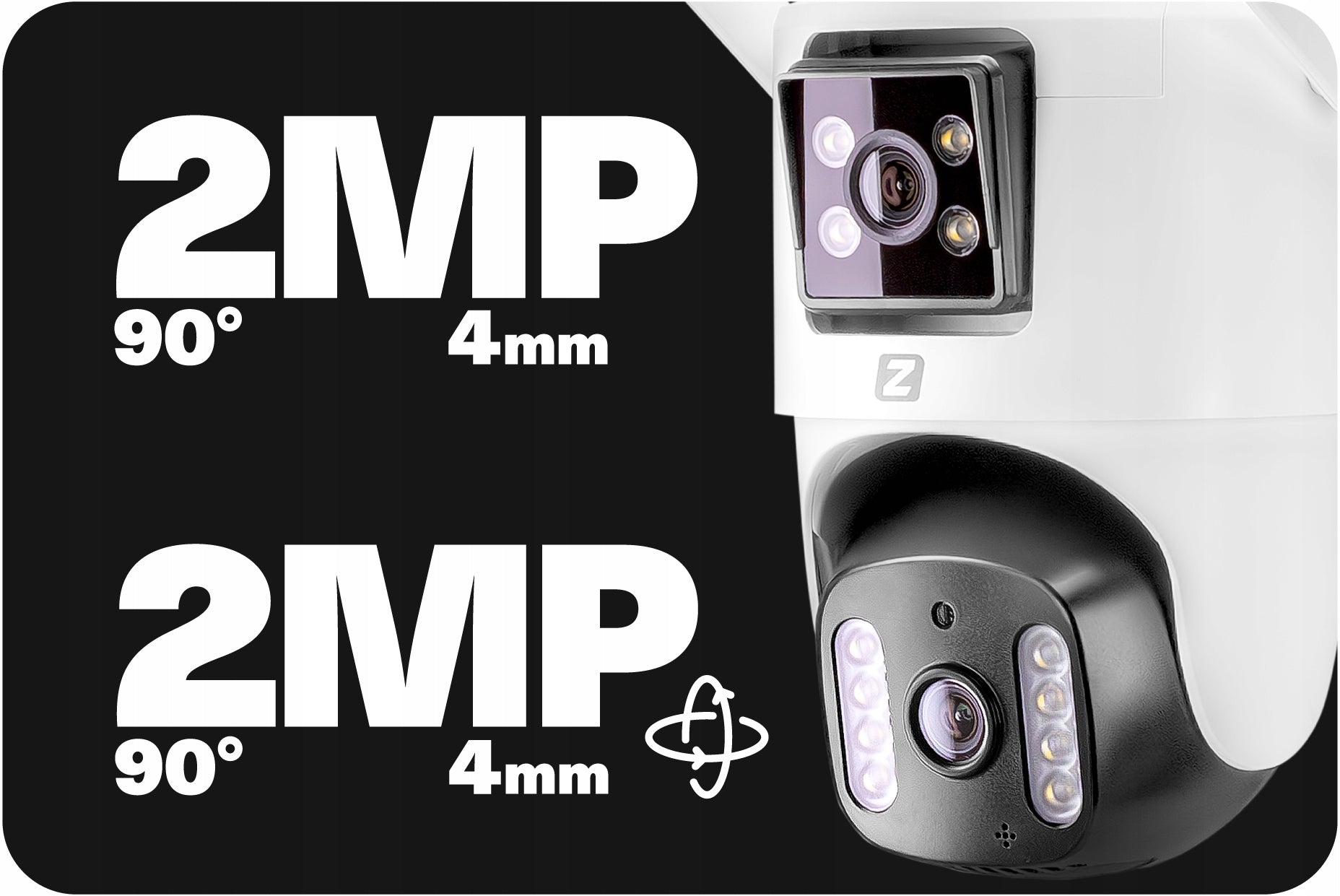 OUTDOOR ROTATING CAMERA 2 LENSES V22 GSM IP FOR 4G 4MPx SIM CARD Certificates of conformity CE