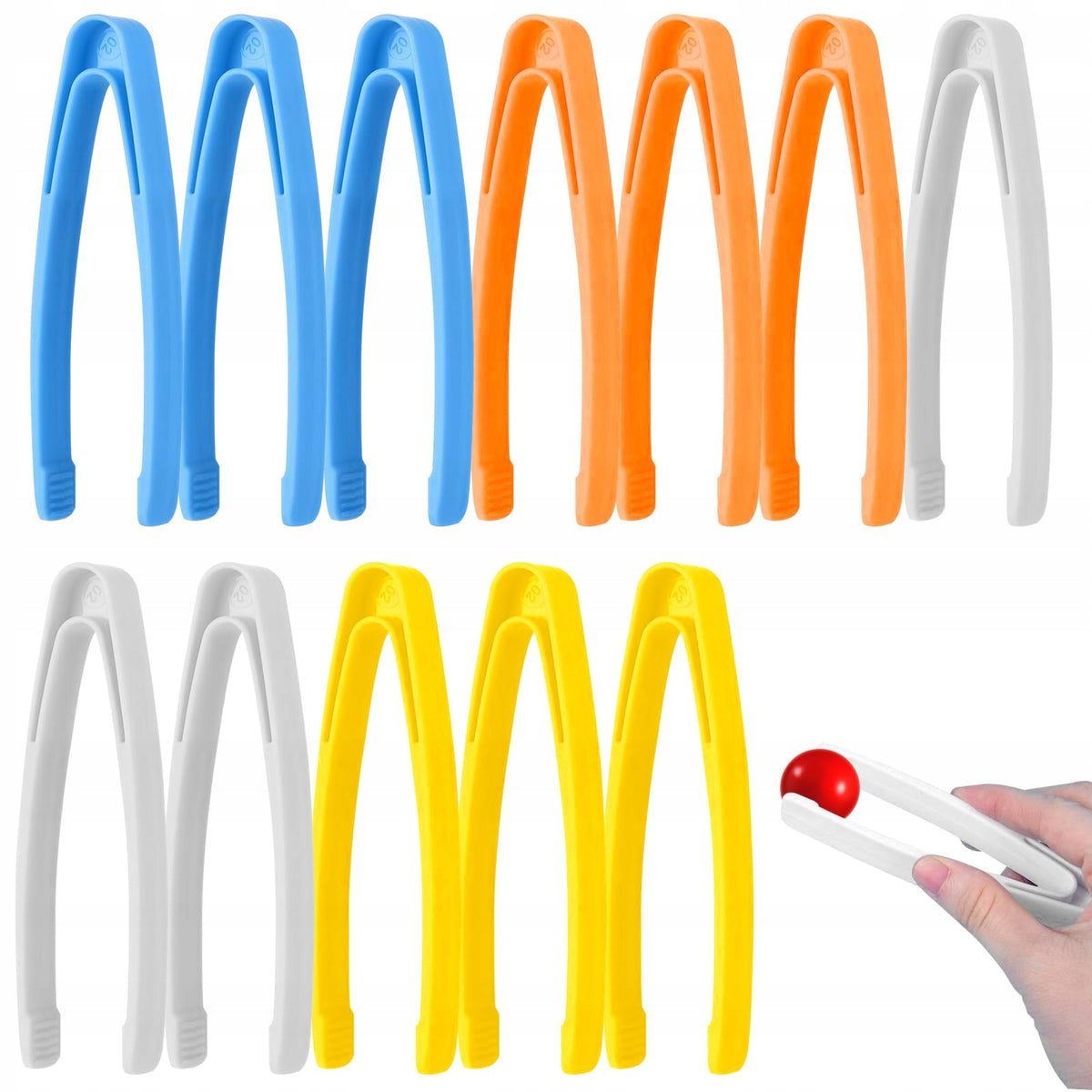 OUTDOOR TWEEZERS CHILD PLAY EXPLORER BACKYARD TOY 20 PCS