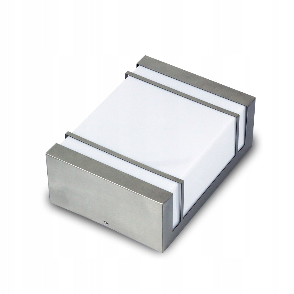 OUTDOOR WALL LAMP FACADE GARDEN LAMP FOR ENTRANCE TO LED E27 CHROME Manufacturer code 10011