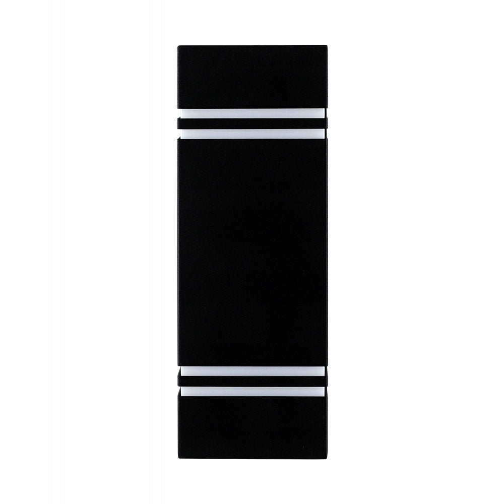 OUTDOOR WALL LAMP FACADE LAMP FOR LED GU10 UP-DOWN BLACK EAN (GTIN) 5903076604330