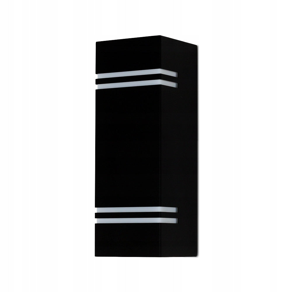 OUTDOOR WALL LAMP FACADE LAMP FOR LED GU10 UP-DOWN BLACK Manufacturer code 9771