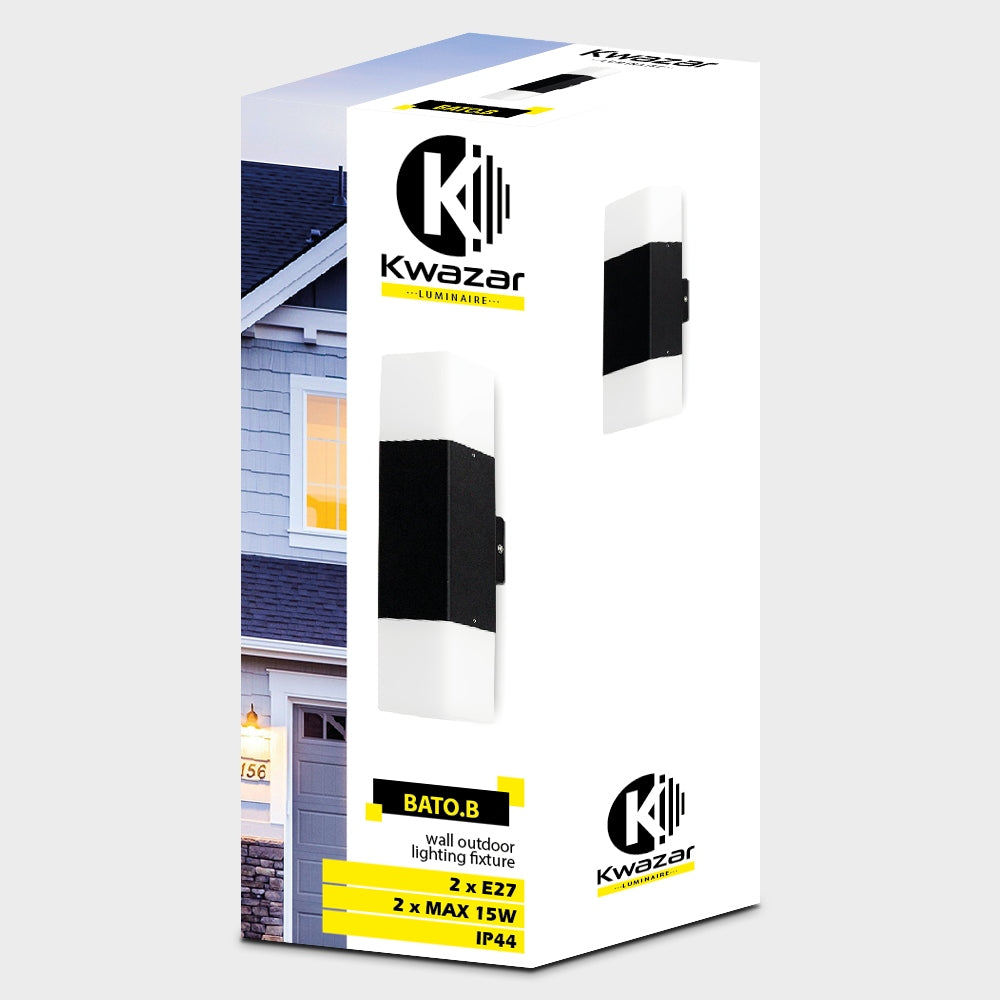 OUTDOOR WALL LAMP GARDEN QR3a E27 G45 LARGE FOR FACADES Manufacturer code 8272_2