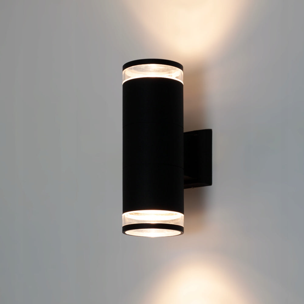 OUTDOOR WALL LAMP LARGE FACADE GARDEN LAMP 2xGU10 LED UP-DOWN Packaging status original