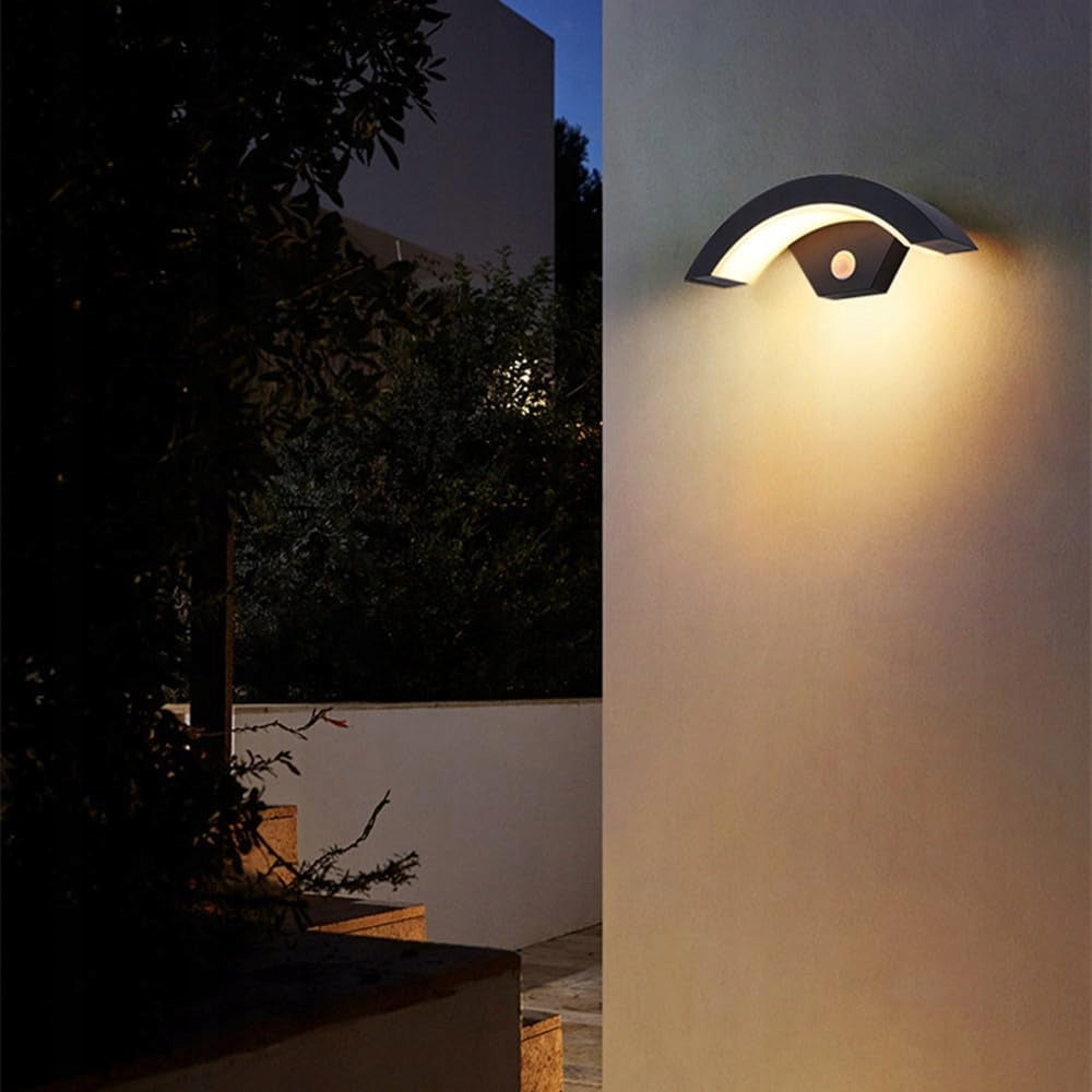 OUTDOOR WALL LAMP LED GARDEN LAMP 18W WALL FACADE MOTION SENSOR Brand no brand