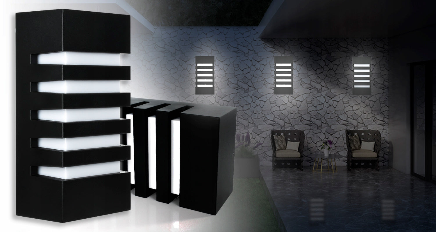 OUTDOOR WALL LAMP OUTDOOR FACADE LED E27 Packaging status original