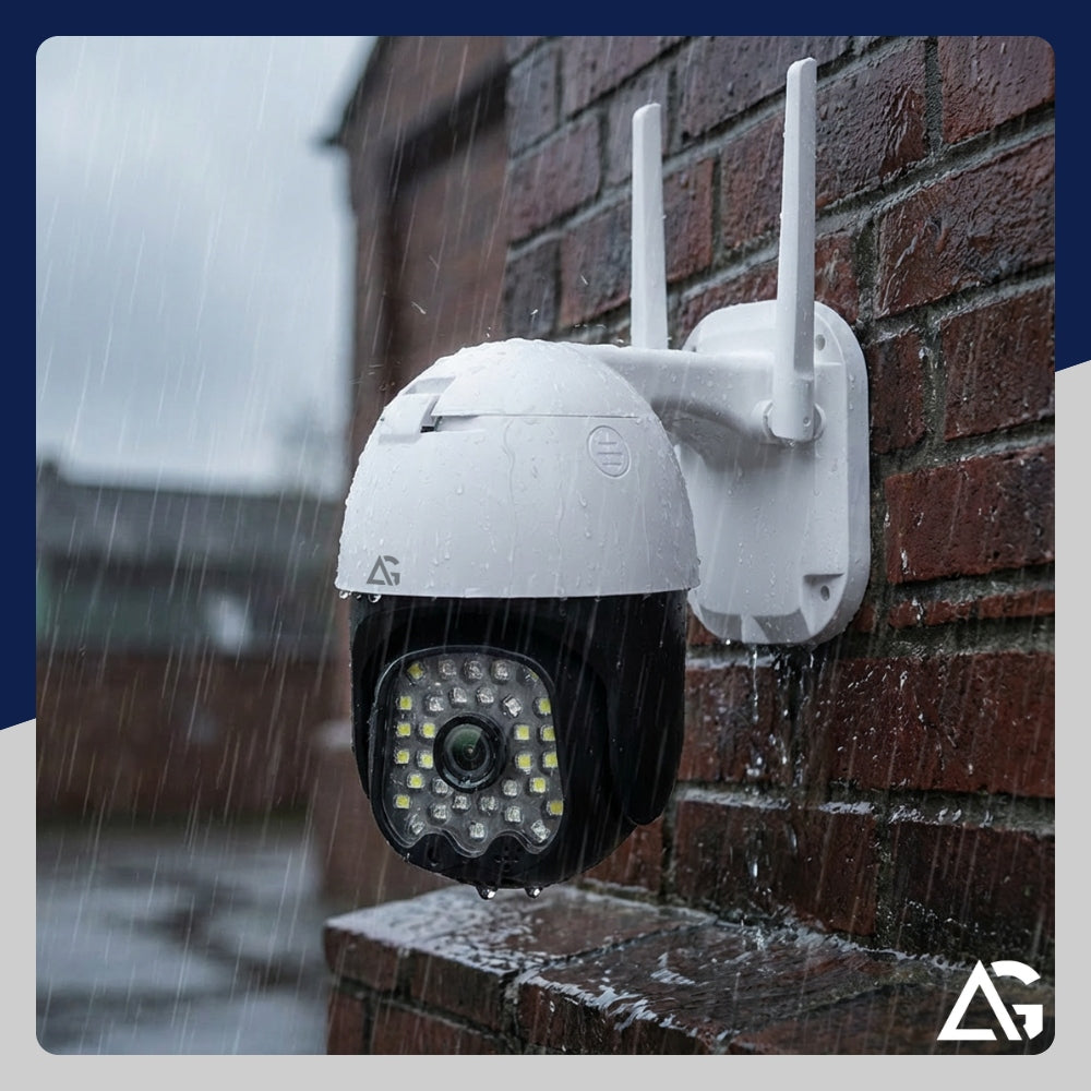 OUTDOOR WIFI IP ROTATING CAMERA 4X ZOOM 5MPx 2K + MOUNTING KIT Brand ARSA GO