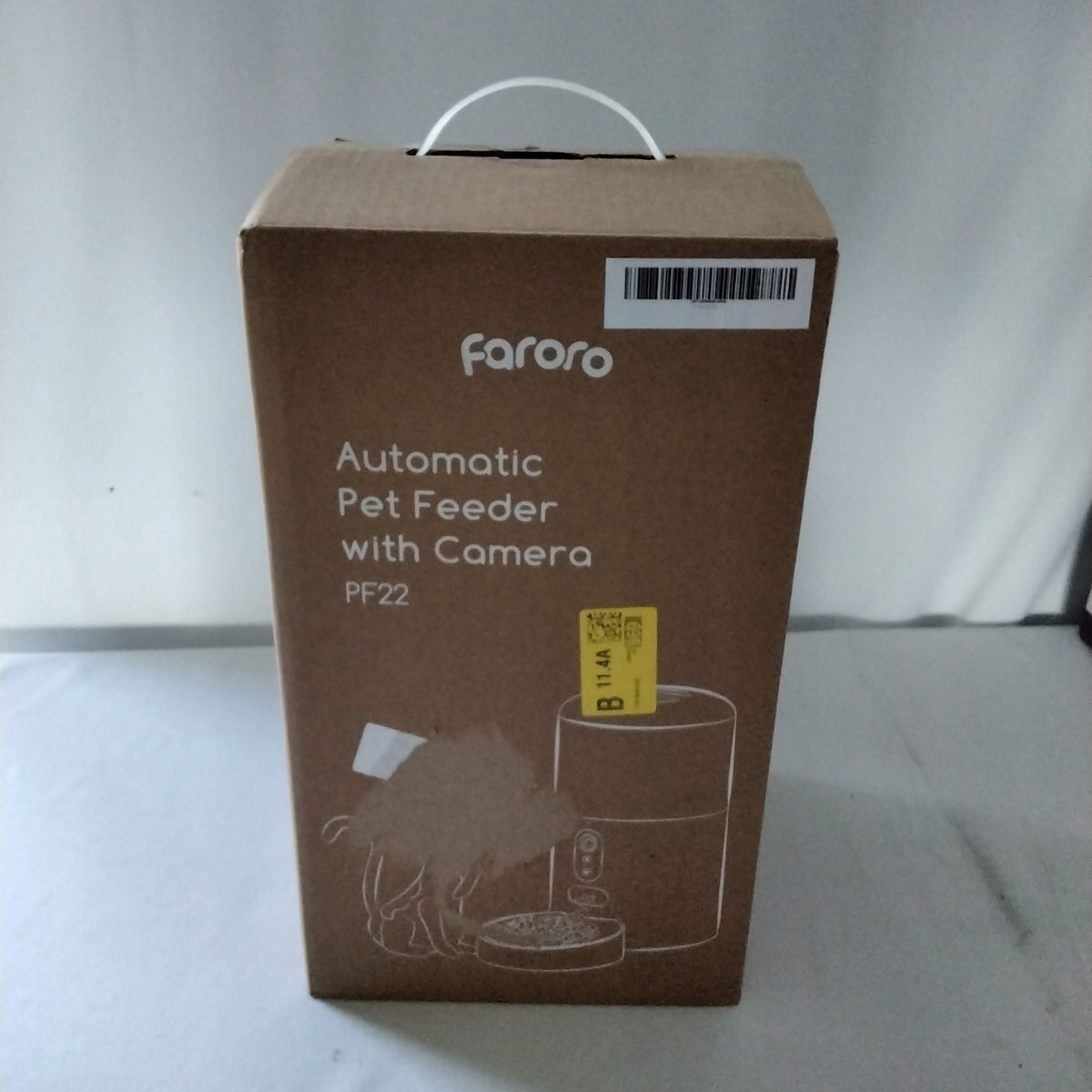 OUTLET Automatic feeder Faroro 4L with 3MP camera Manufacturer code Faroro FP22