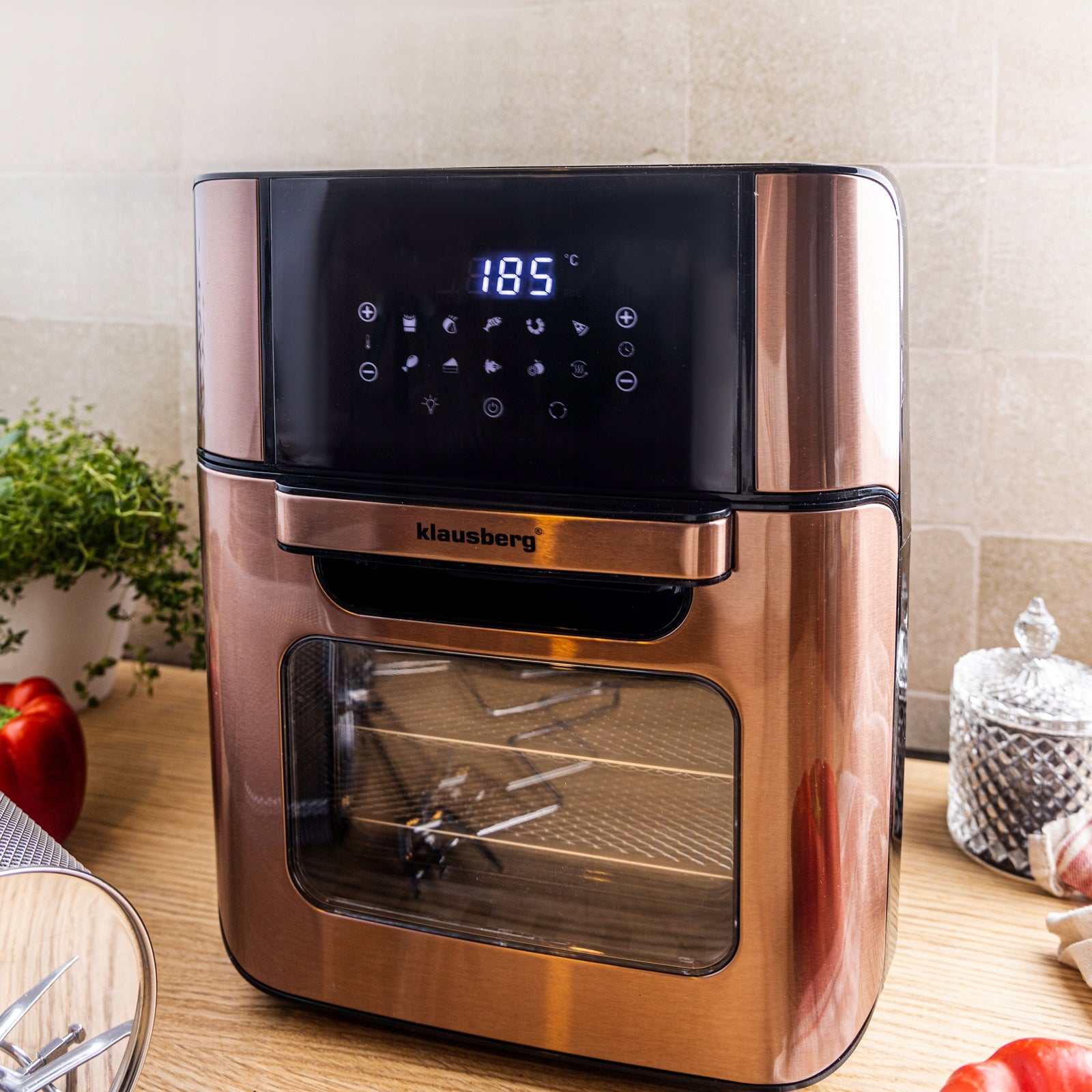 OVEN FAT FREE fryer 12L 1800W 12in1 Manufacturer code KB-7598