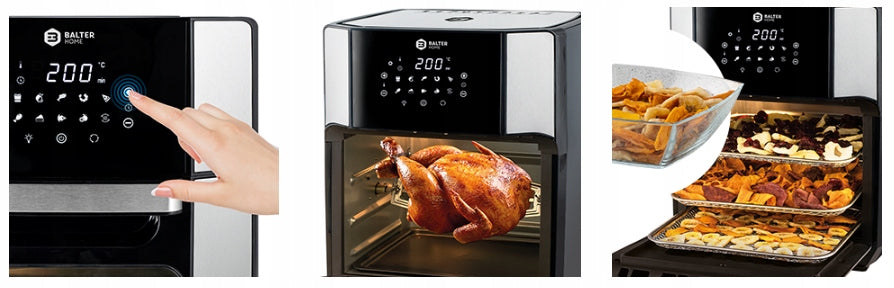 OVEN FREYTKOWNICA FAT-FREE AIR FRYER LARGE 12L + ACCESSORIES SET Brand Balter Home