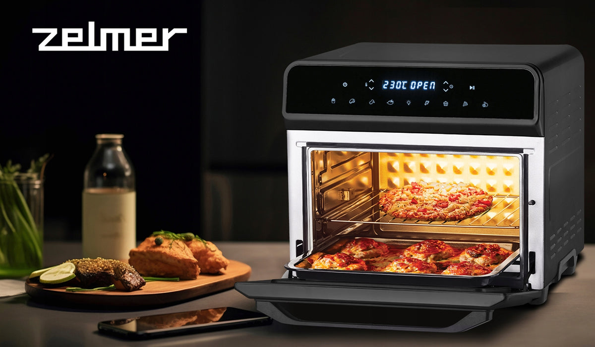 OVEN NON-FAT AIR FRYER ZELMER AIR FRYER 1800W 23L Manufacturer code ZAF9230