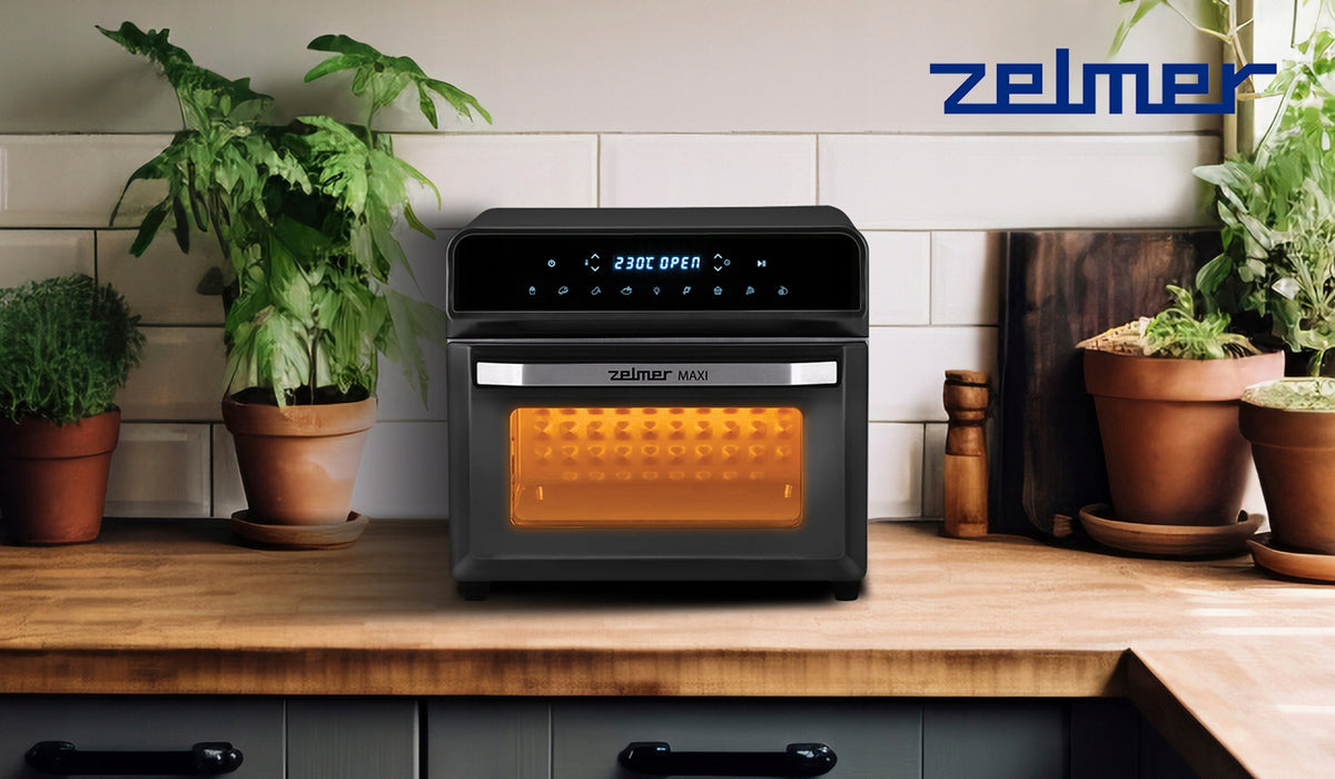 OVEN NON-FAT AIR FRYER ZELMER AIR FRYER 1800W 23L Packaging status original
