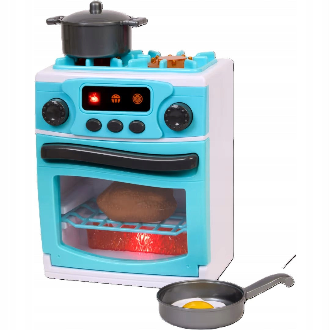 OVEN TOY KITCHEN ELECTRIC WITH SOUND LIGHT 5 ELEMENTS N