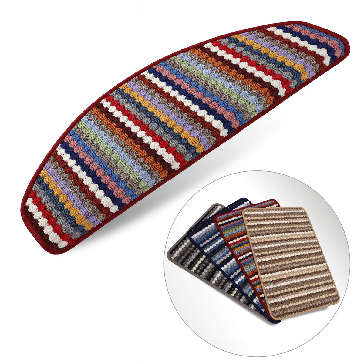 OVERLAYS RUGS TREPY FOR WOODEN STAIRS NON-SLIP THICK LOOP EAN (GTIN) 5905031501623