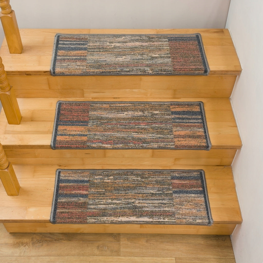OVERLAYS RUGS for stairs -MERSIN GREY RECTANGULAR Packaging status original