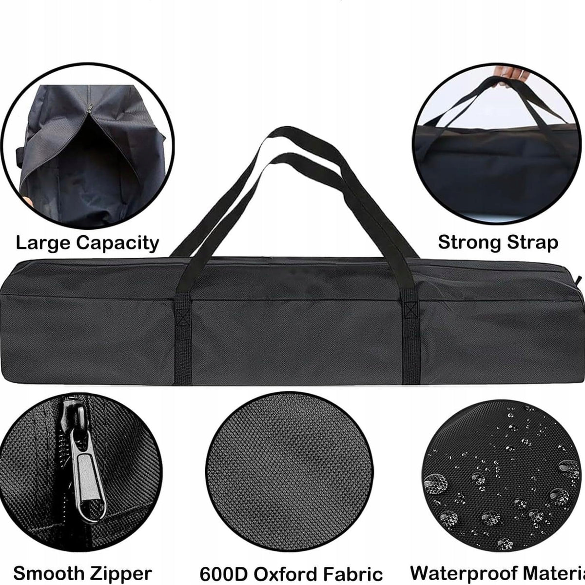 OXFORD TRIPOD BAG 120CM WATERPROOF PORTABLE Model Jiahuade Torba na Statyw Oxford, 120 cm x 20 cm x