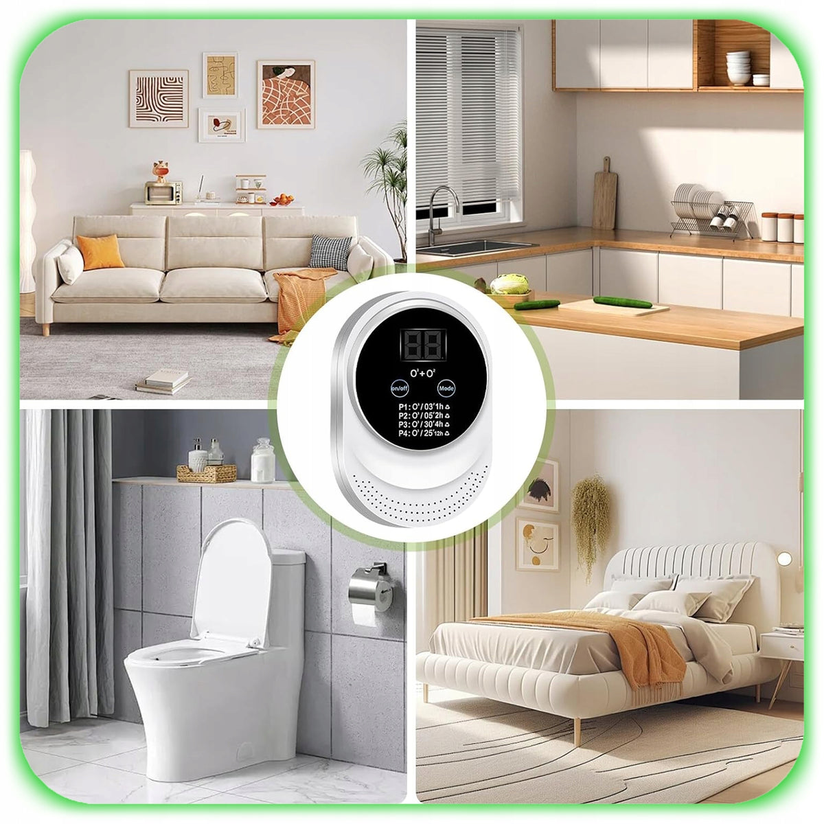 OZONATOR AIR PURIFIER Neutralizer Electric Air Small Manufacturer code Przenośny Ozonator