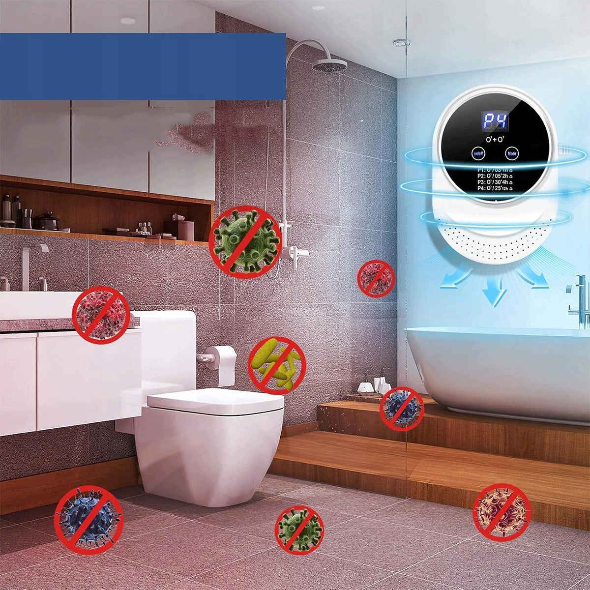 OZONATOR ELECTRIC ODOR NEUTRALIZER AIR PURIFIER SMALL Manufacturer of a medical device 4059045010143