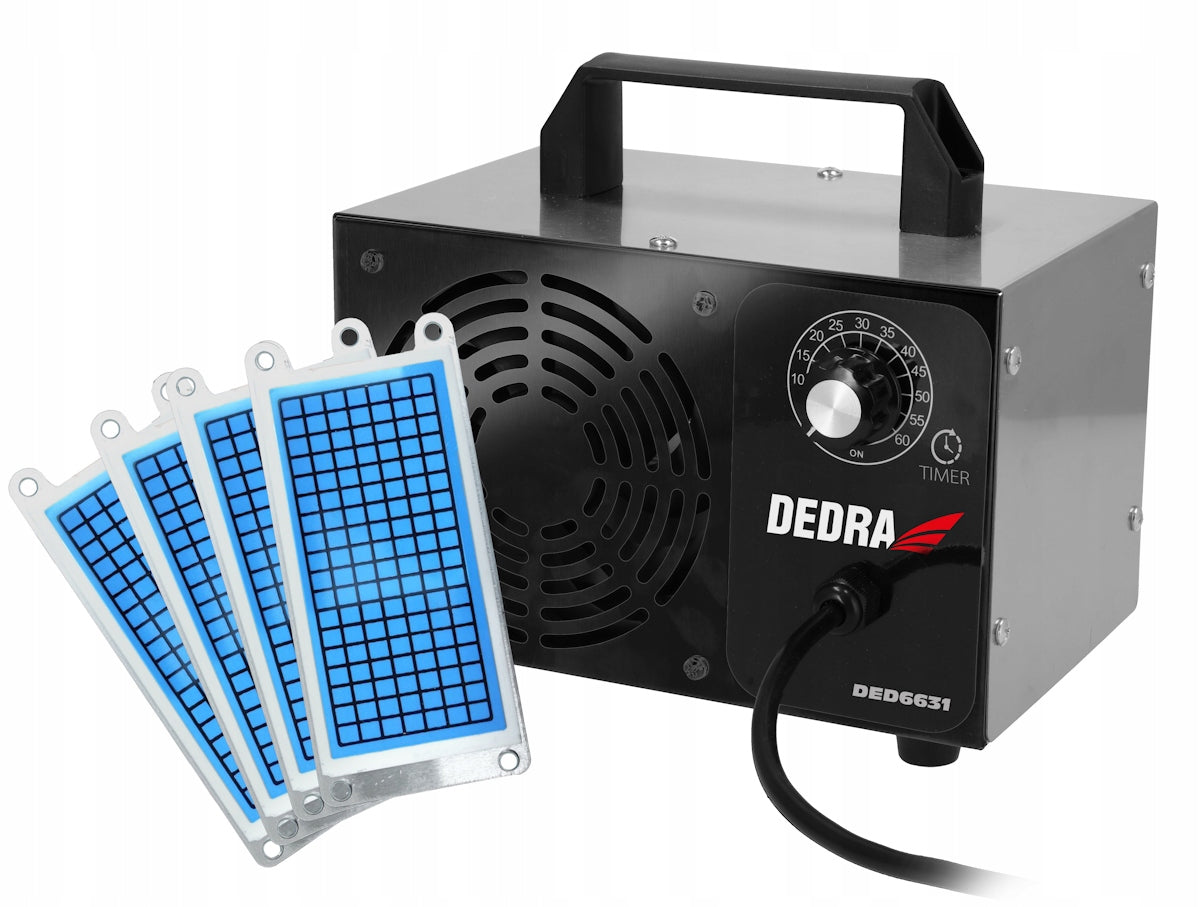 OZONE GENERATOR DEDRA DED6631 FOR BASEMENT OFFICE APARTMENT CARS Model DED6631