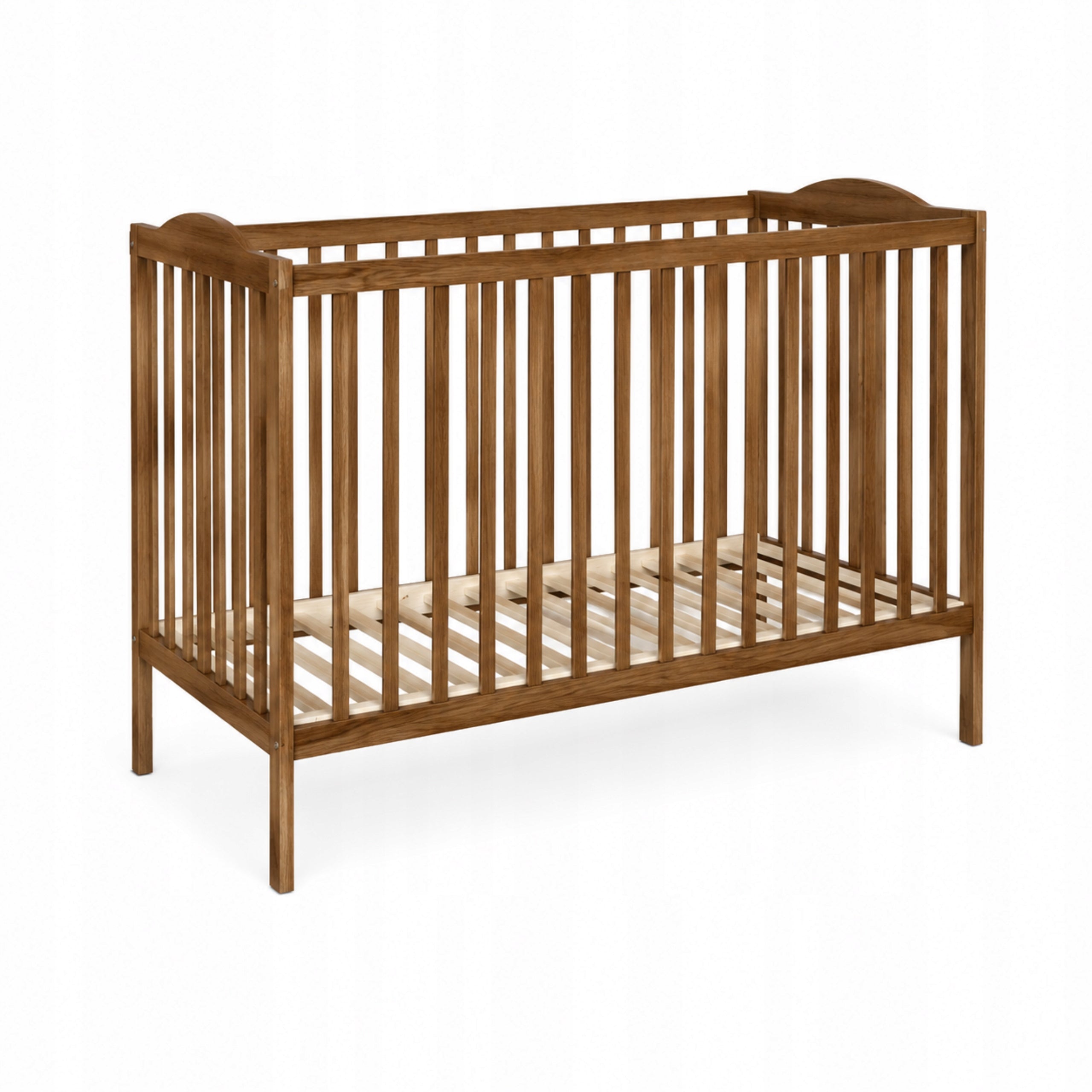 Oak Baby Crib with Pull-out Rungs + Sofa 120x60 cm Nubi