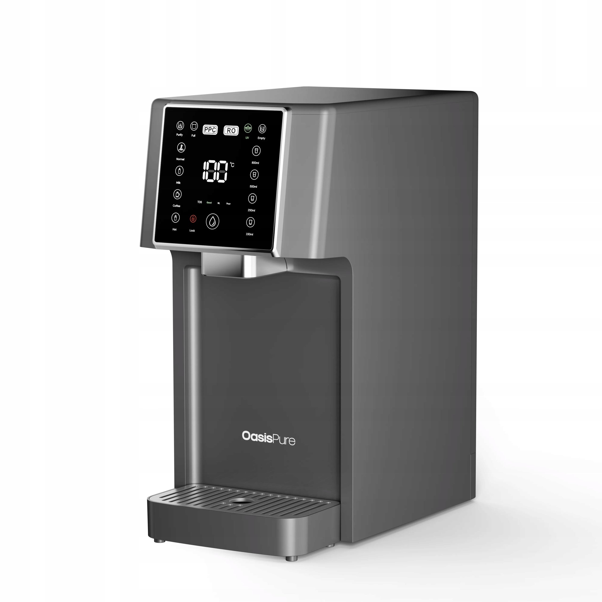 OasisPure FreshGo Slim Reverse Osmosis UV Direct Flow Countertop