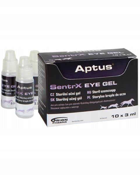 Oční kapky Aptus gel 3 ml pro psy, kočky a koně