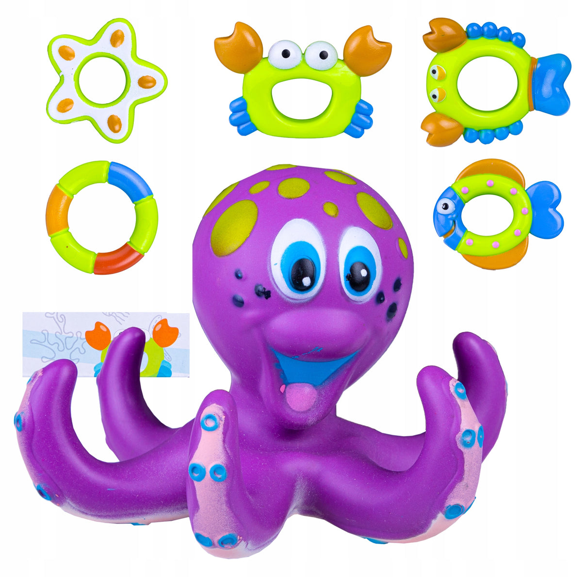 Octopus Bath Toy Water + Accessories Brand NORIMPEX