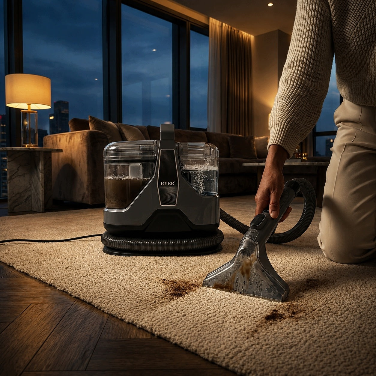 Odkurzacz Piorący RYER PLUS 15000Pa600W Dywany Tapicerka Podłogi Wykładziny Manufacturer code 79