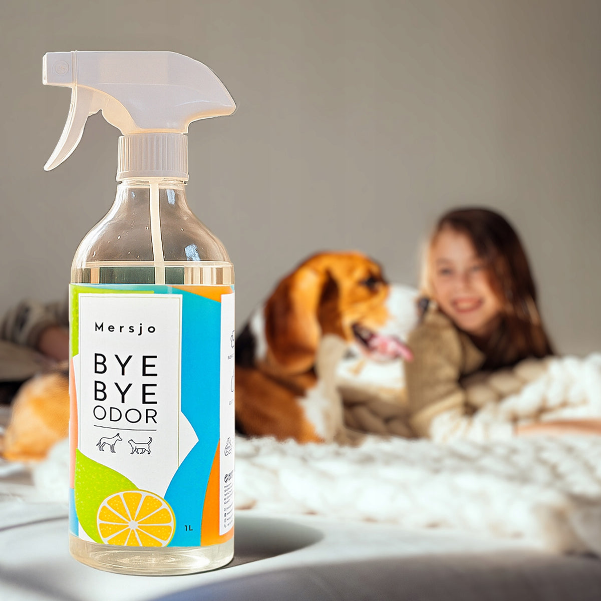Odor neutralizer for removing dog and cat urine odor, liquid 1000 ml Manufacturer code 5904553966880
