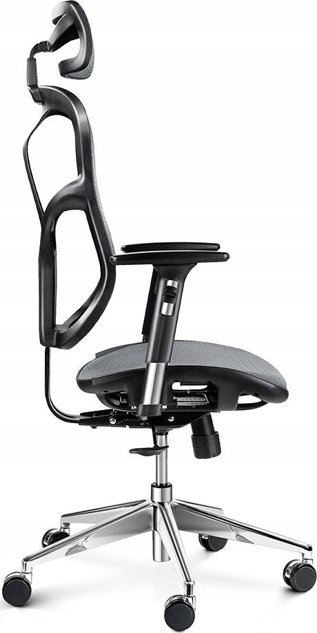 Office Chair Diablo Chairs V-Basic Black Grey