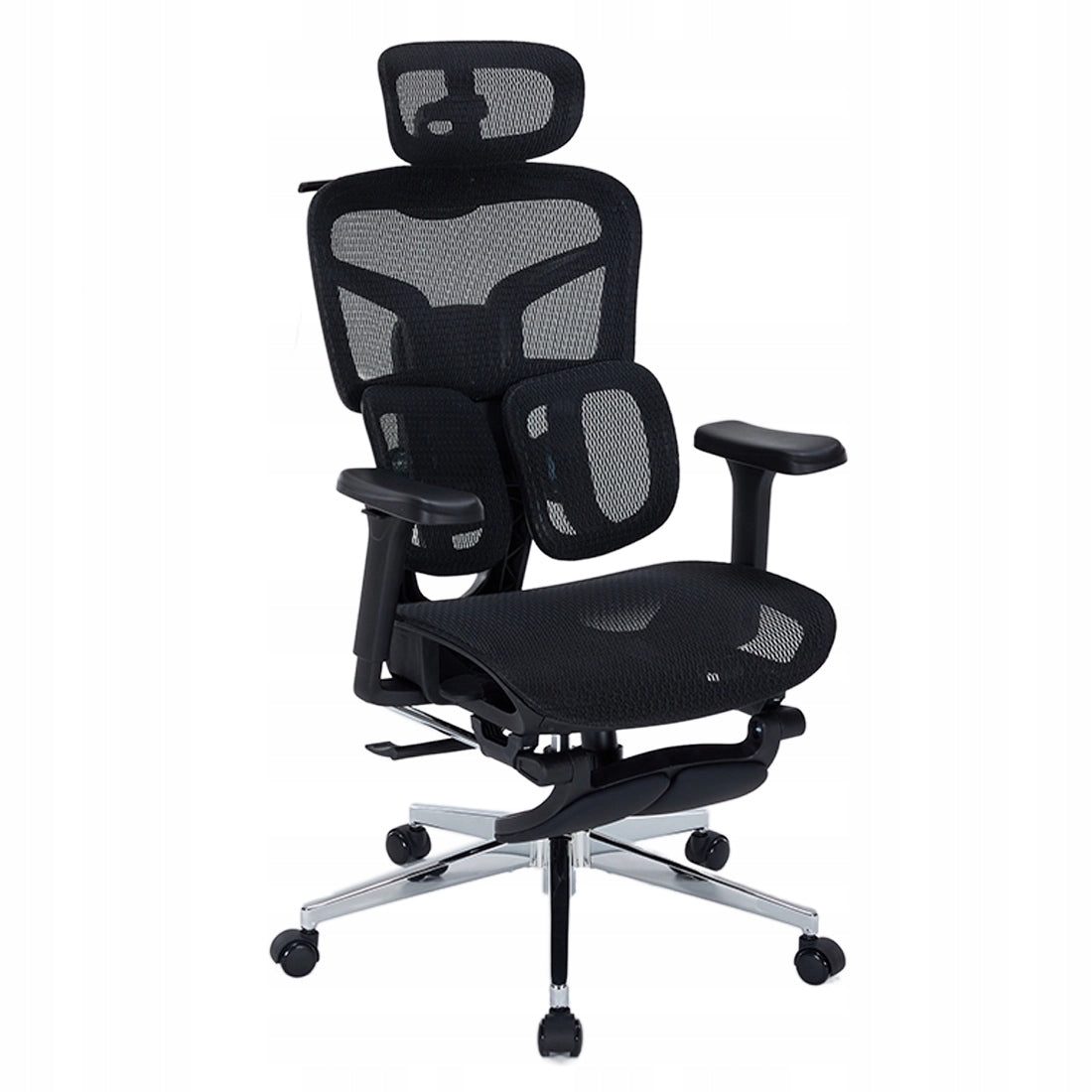Office Chair Mesh Office Chair Swivel Adjustable Spacetronik black