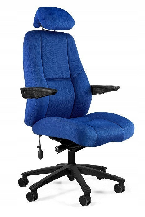 Office swivel chair Atlas blue synchronous mechanism