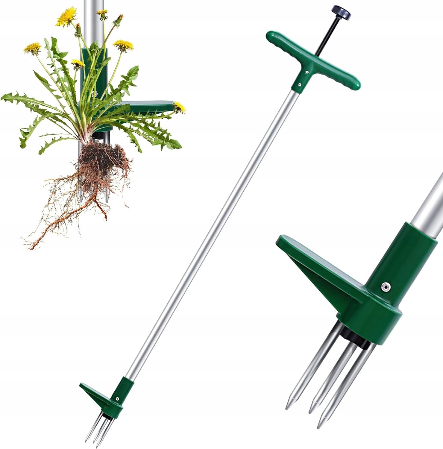 Ohuhu Weed Cutter, Standing Weed Puller, Length 1 m