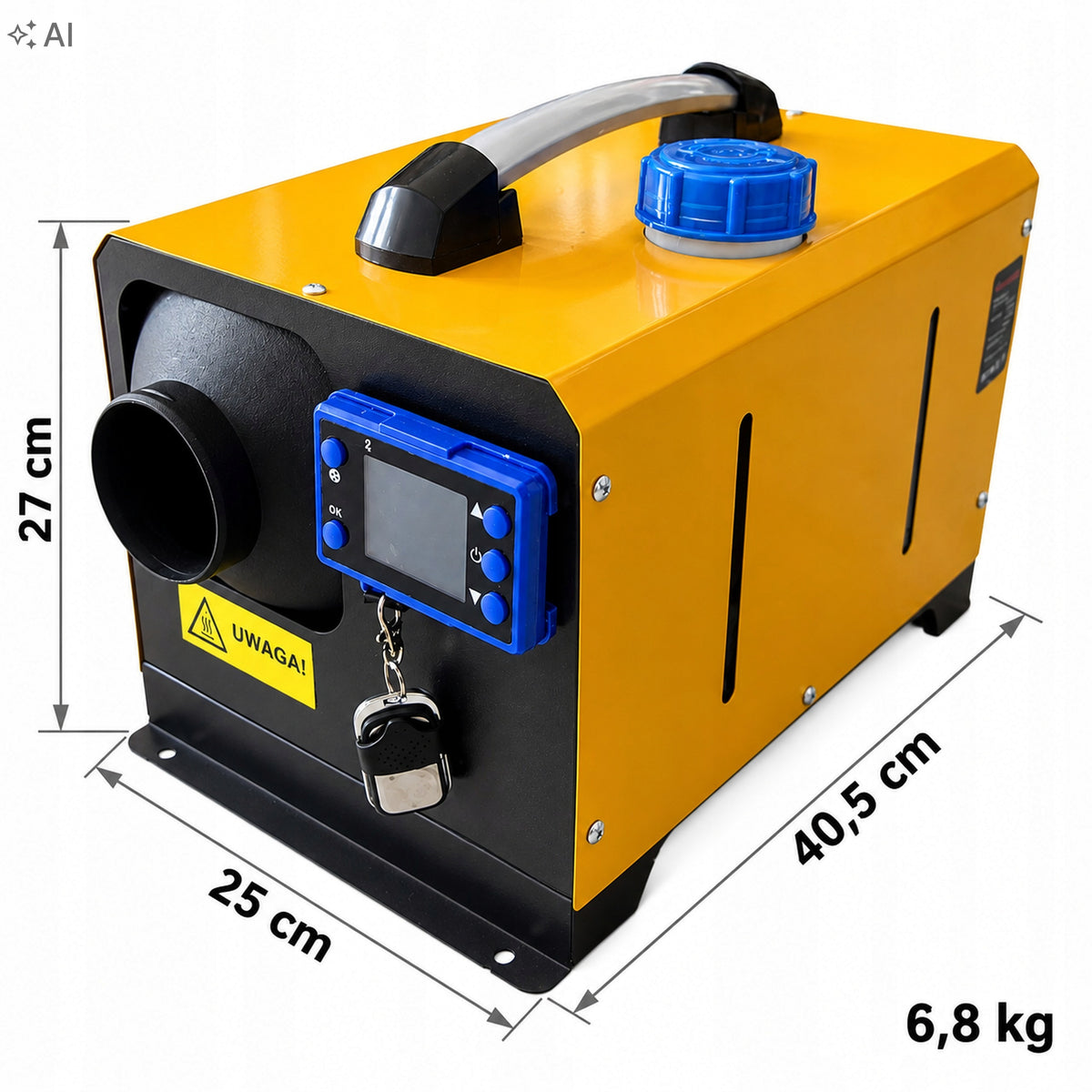 Oil Blower Combustion Heater for Garage 8kW Webasto 12/230V BT Manufacturer code 8KW-12/24V